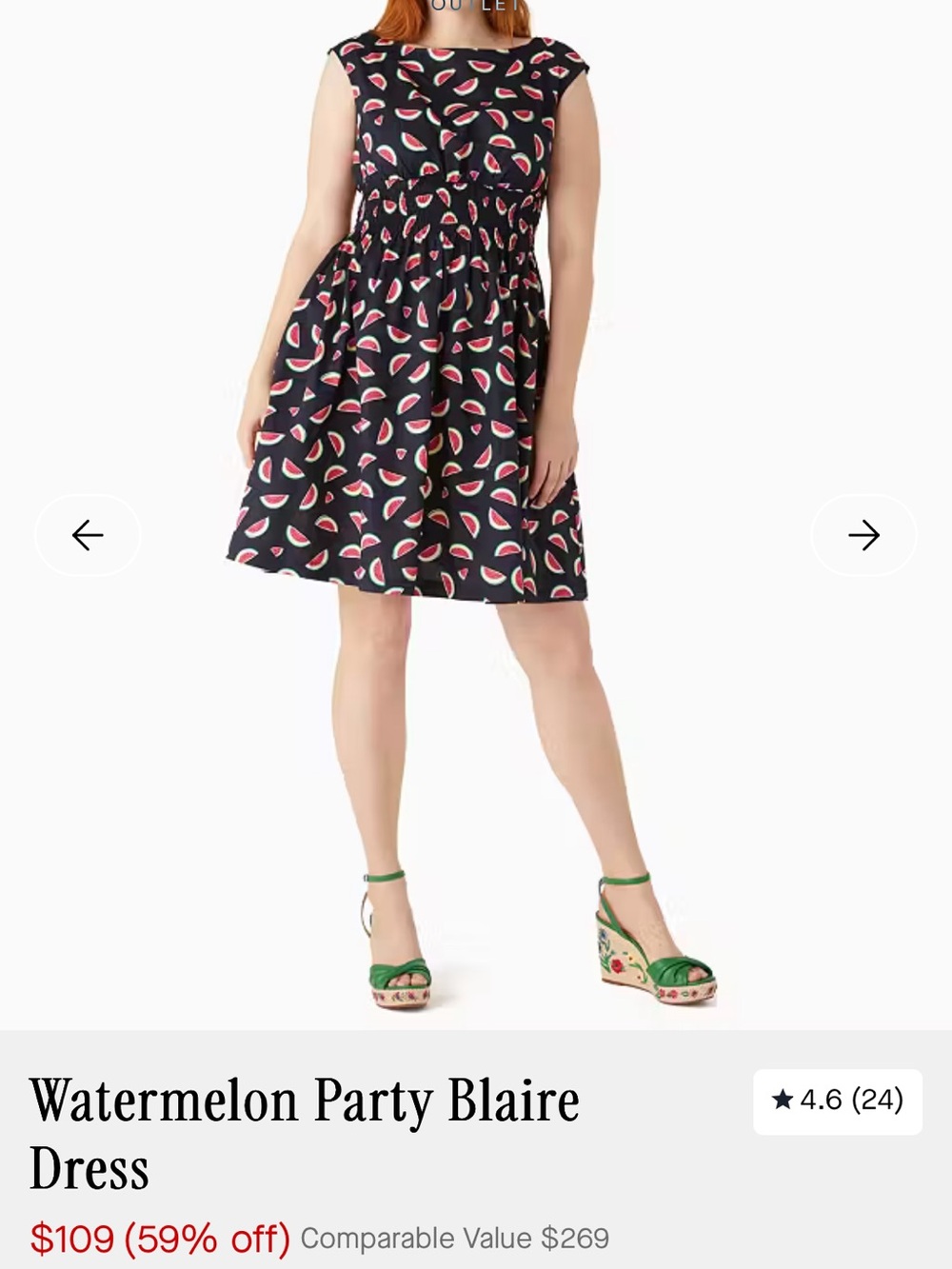 kate spade  Watermelon-Print